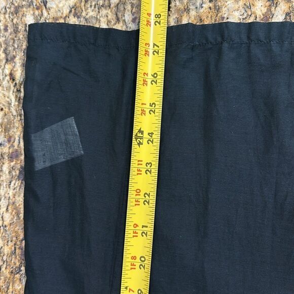 Sportalm Kitzbuhel Black Cotton Silk Blend Embellished Button Down Shirt Size M - Picture 11 of 11